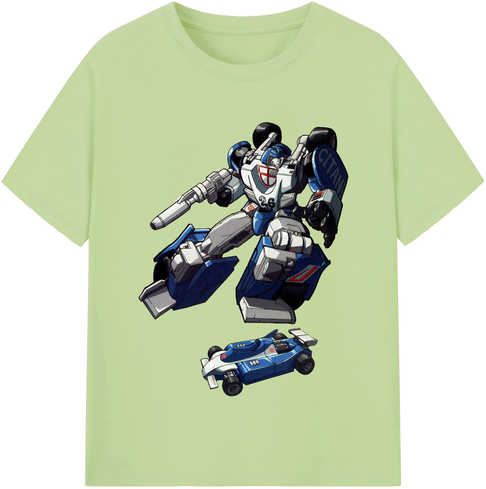 （画像用）  綿100％半袖Tシャツ（フロントプリント）
